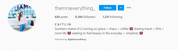 image 123 Top Nano Influencers - Caitlin