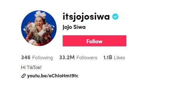 17 Jojo Siwa famous tiktokers