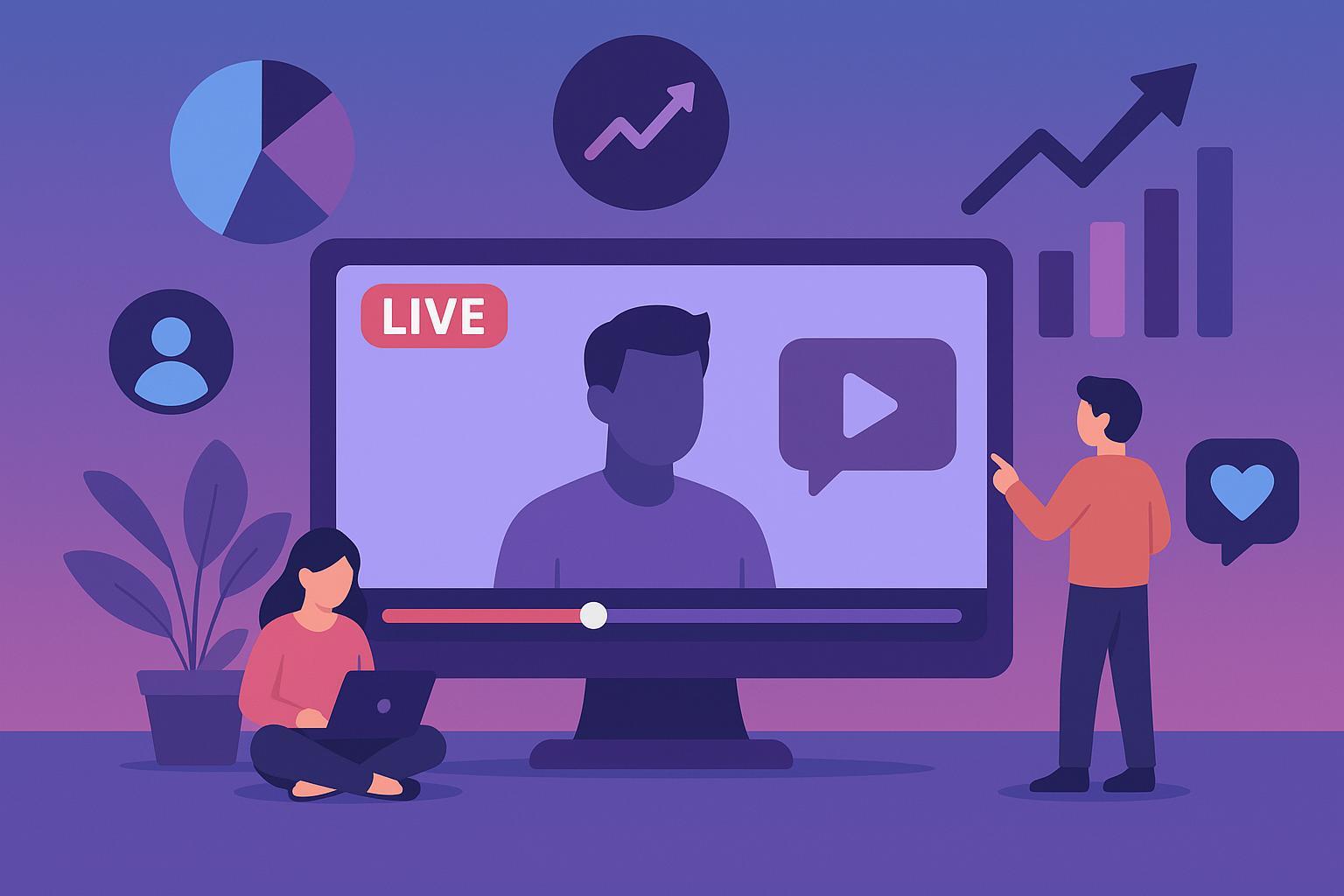 live streaming marketing statistics live streaming marketing statistics