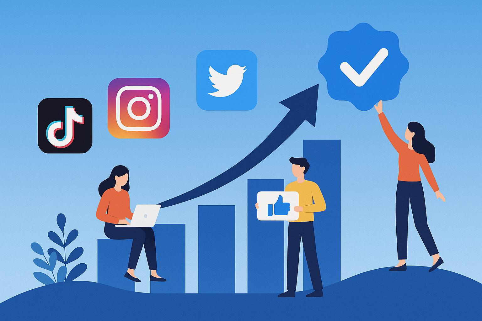 Agencies for Growing Verified Social Media Accounts